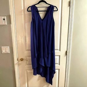 Royal blue flowy dress